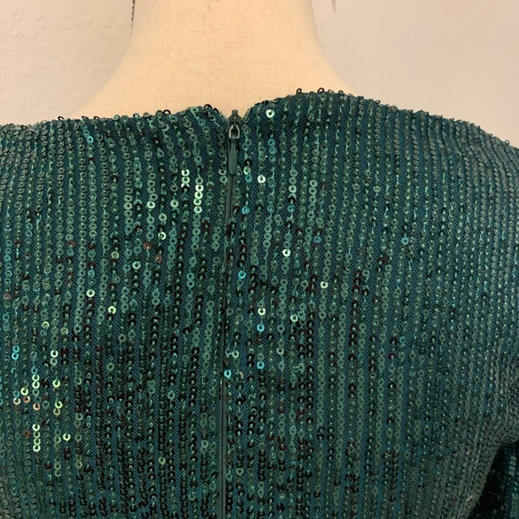 Chic Boutique Rose Sequin Dress NWT - Picture 4 of 8